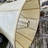 XXL leather lampshade