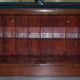Rare glass-fronted Victorian apothecary cabinet.