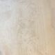 Round travertine dining table