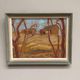 Original Swedish Oil on Panel – "Autumn Landscape" – Signed – Vintage and Framed – 46 × 36 cm (18.1" × 14.2")
