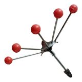 Space Age wall coat rack