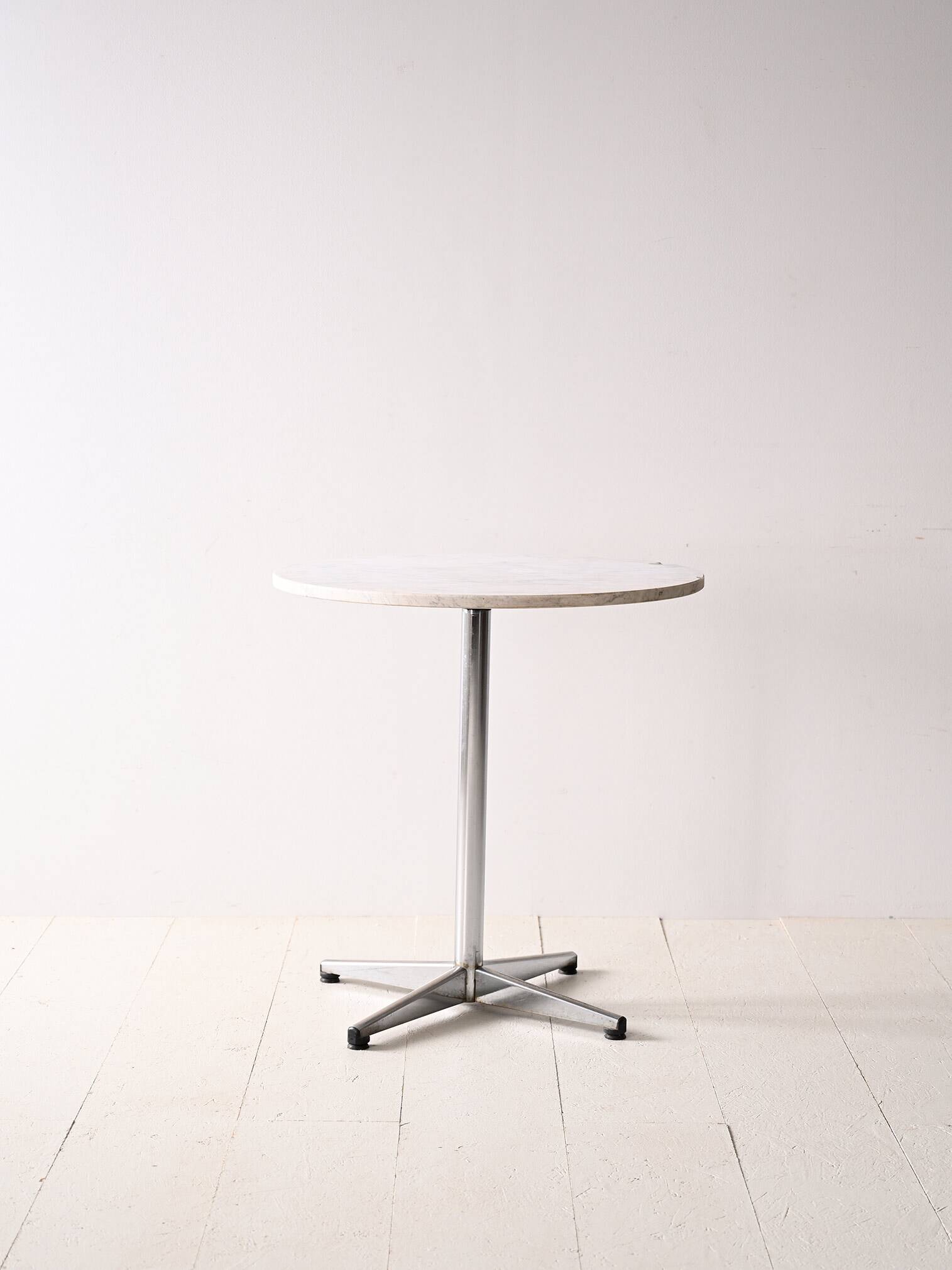 Marble and metal coffee table