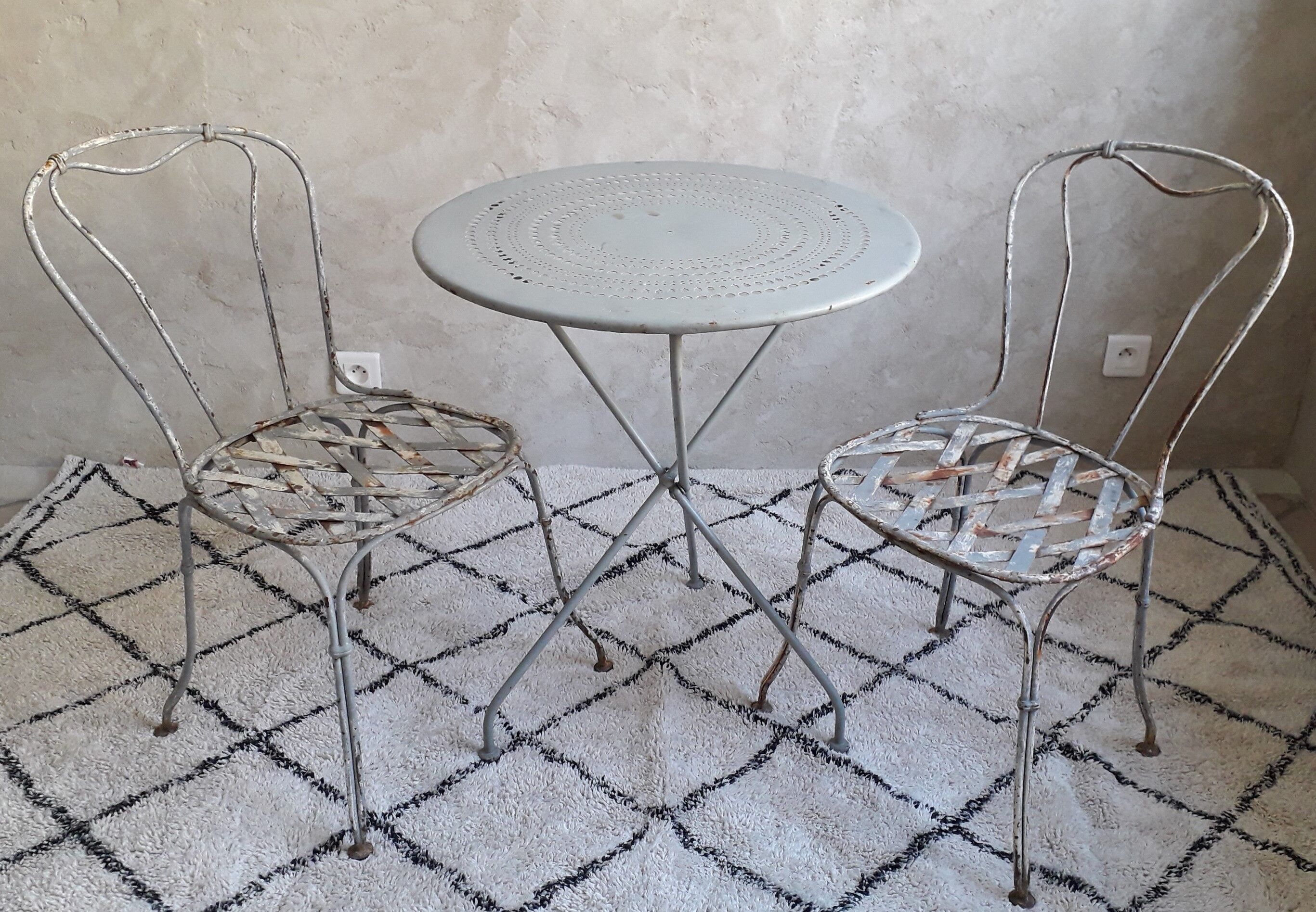 Wrought iron garden room