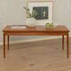 Rare extendable teak coffee table from the 1960s