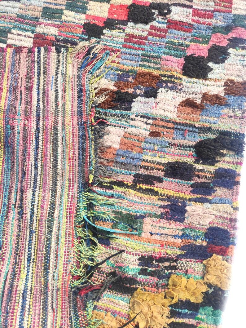 Carpet berbere boucherouite 194x108cm