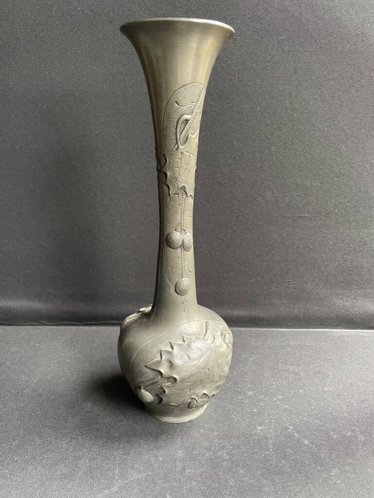 Vase F. Cortési – Art pewter
