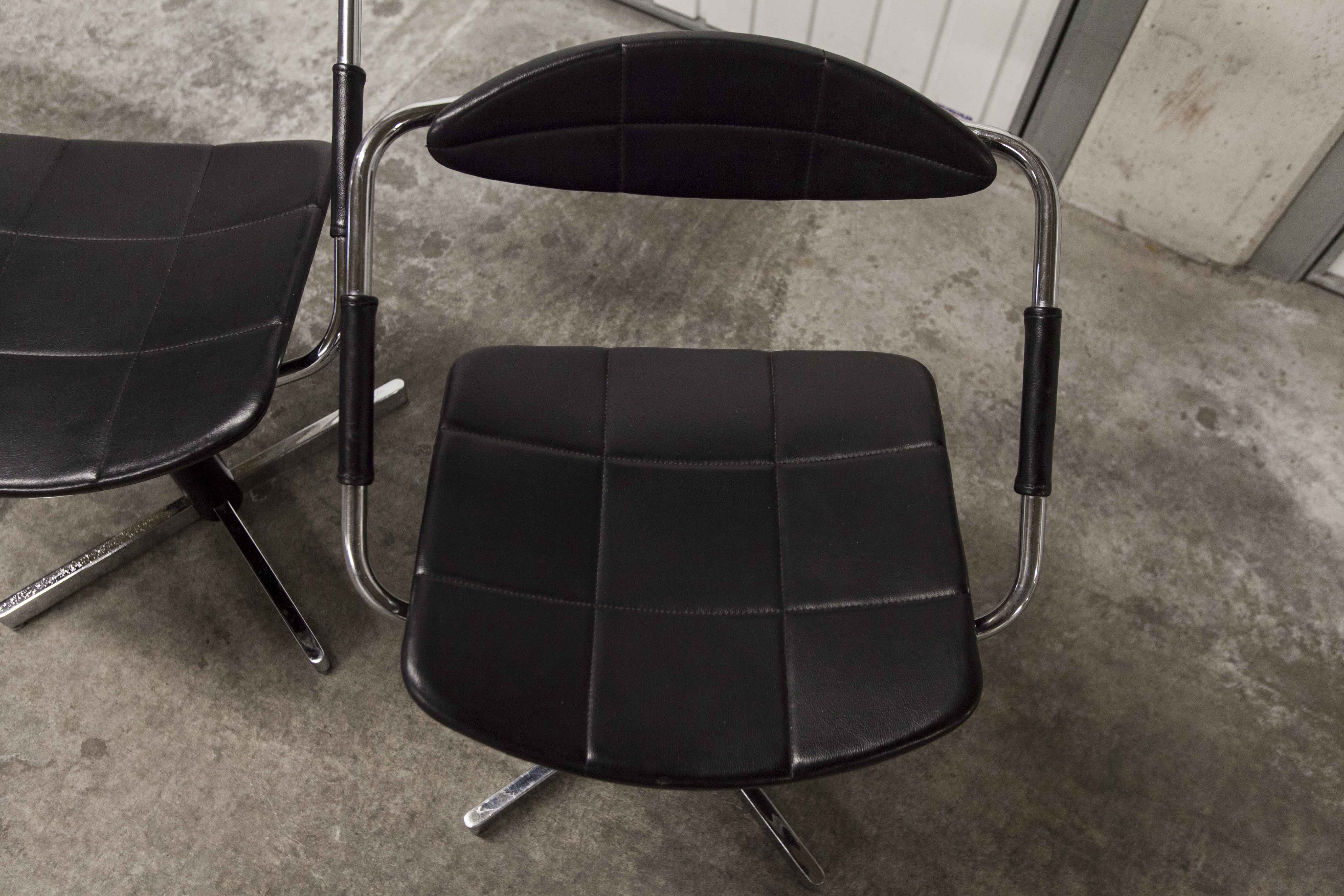 Set of 4 chairs armchairs Steiner model unesco 1962