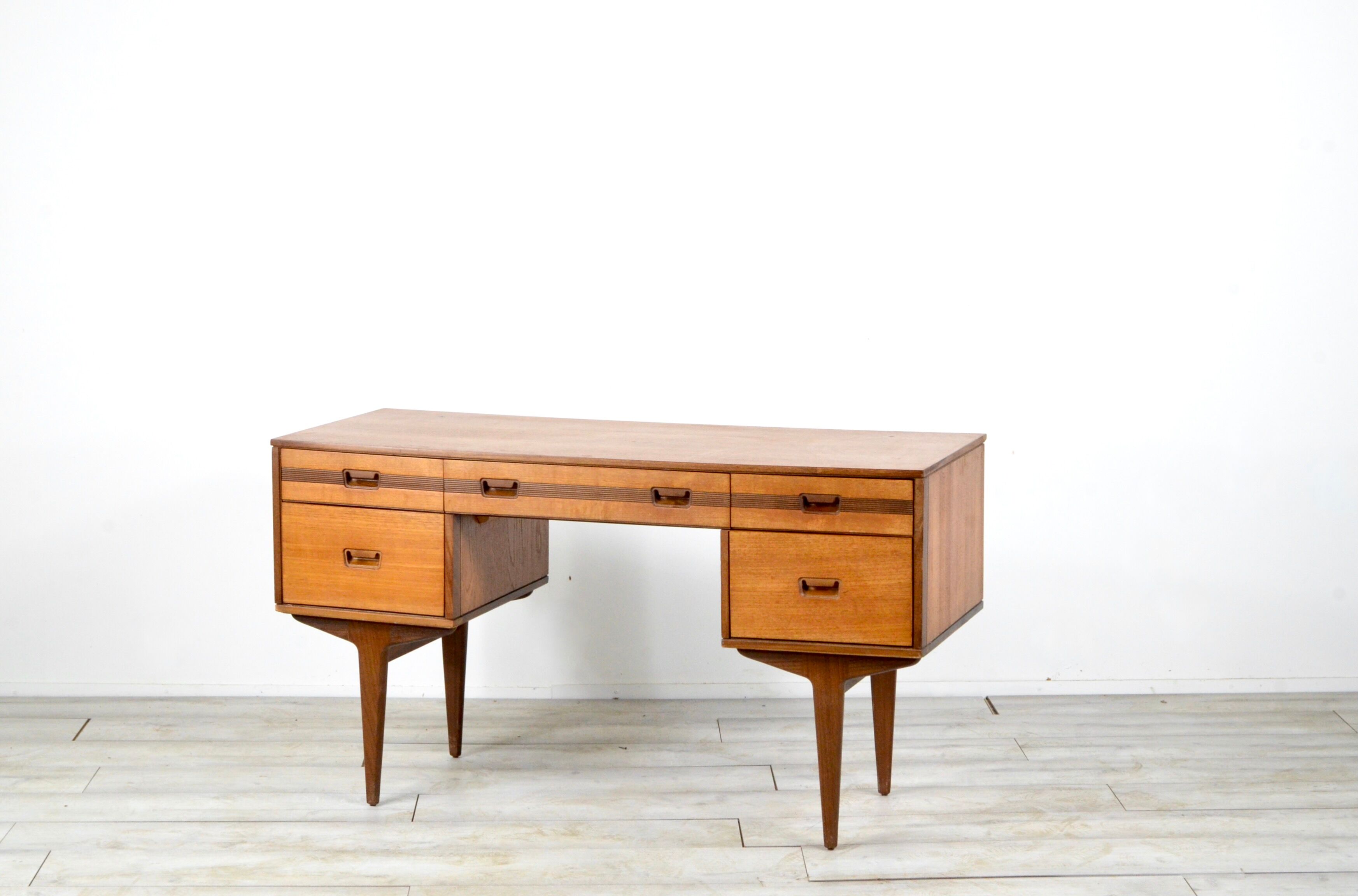 Midcentury 'Butilux' Teak Desk. Delivery. Modern / Vintage / Danish Style.