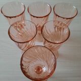 Set of 6 glasses Rosaline