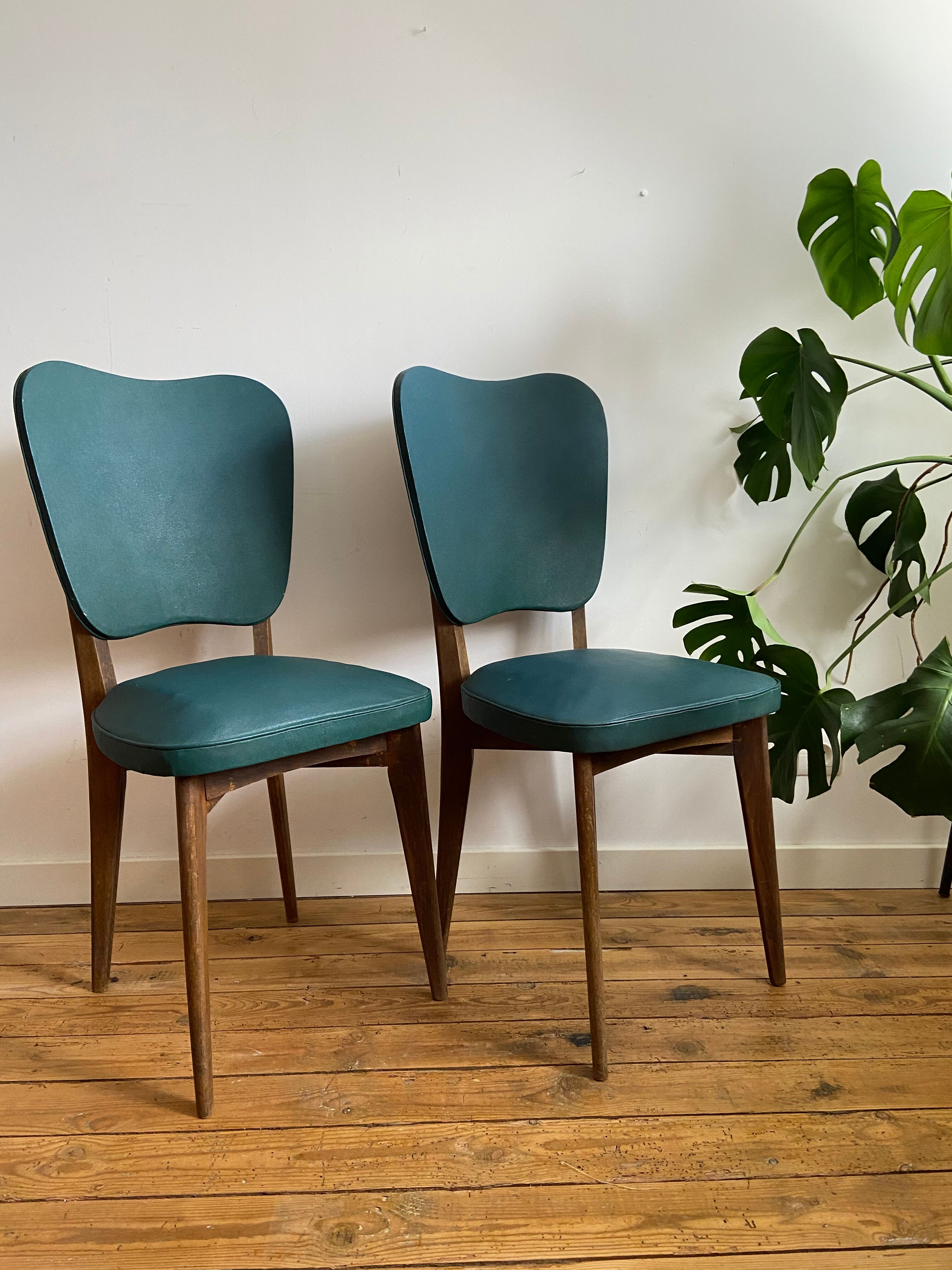 Pair of art deco chairs