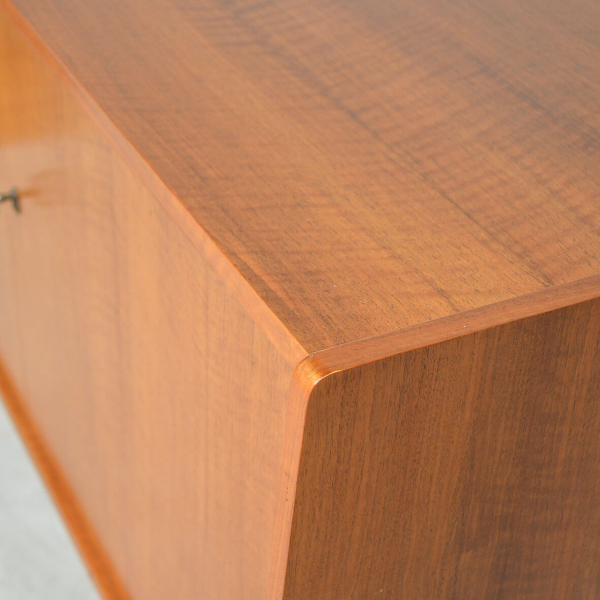 Scandinavian sideboard compass feet 1960s