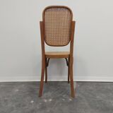 Chaise, canne en bois courbé, années 1960