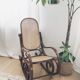 Rocking chair caned