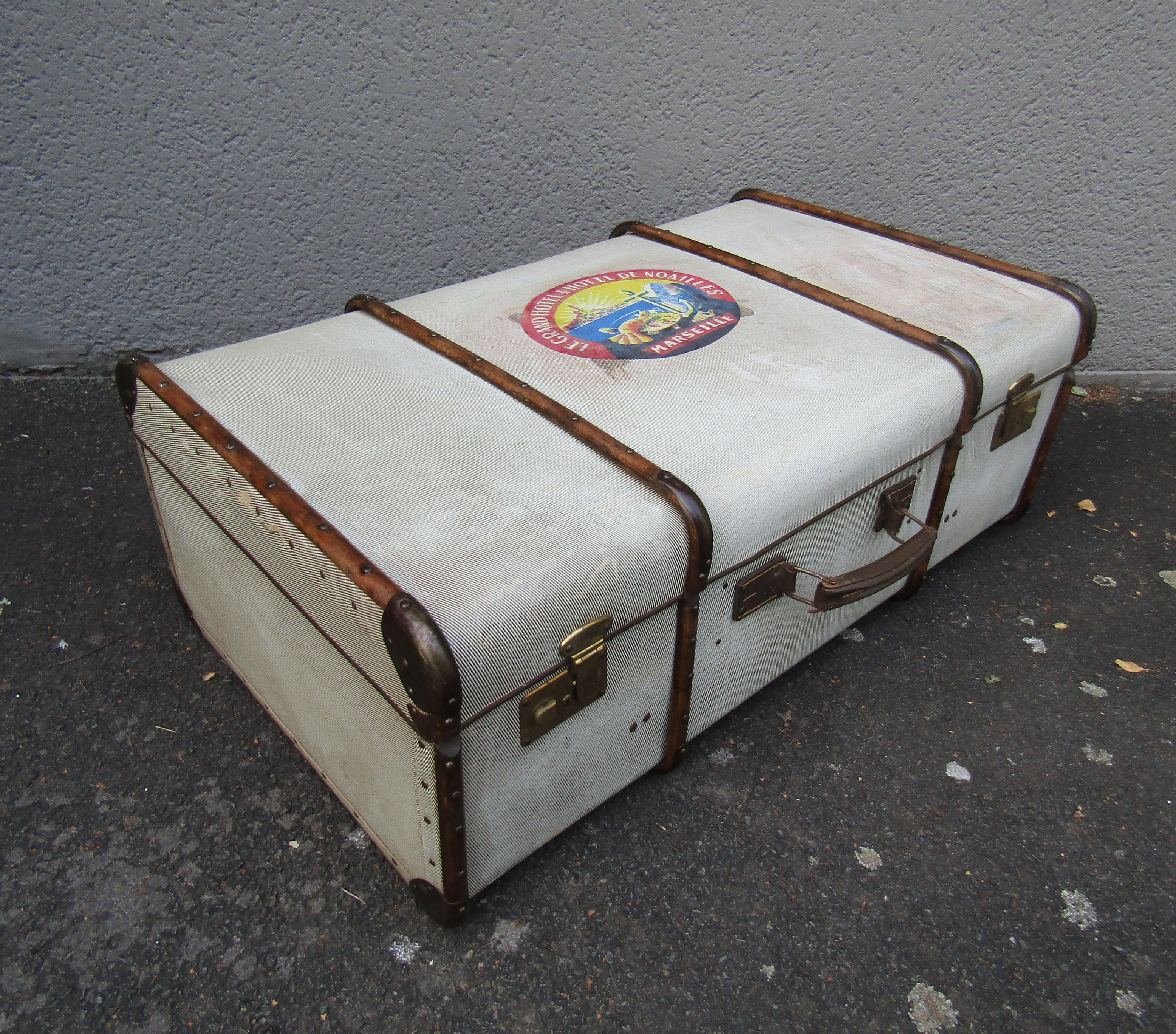 Old XXL suitcase
