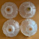Glass wall sconces