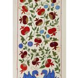 Vintage Turkish rug hand-knotted 50x95cm