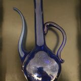 Pichet bleu en verre