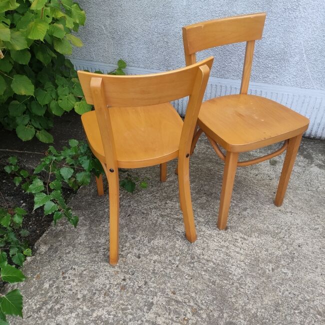 Pair of bistro chairs
