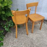 Pair of bistro chairs
