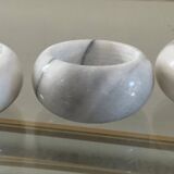 Series 6 vintage marble candle holders