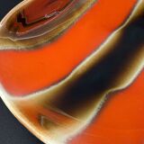 Vintage glazed ceramic catchall from the 70s.