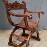 Faiteuil "Dagobert" in walnut