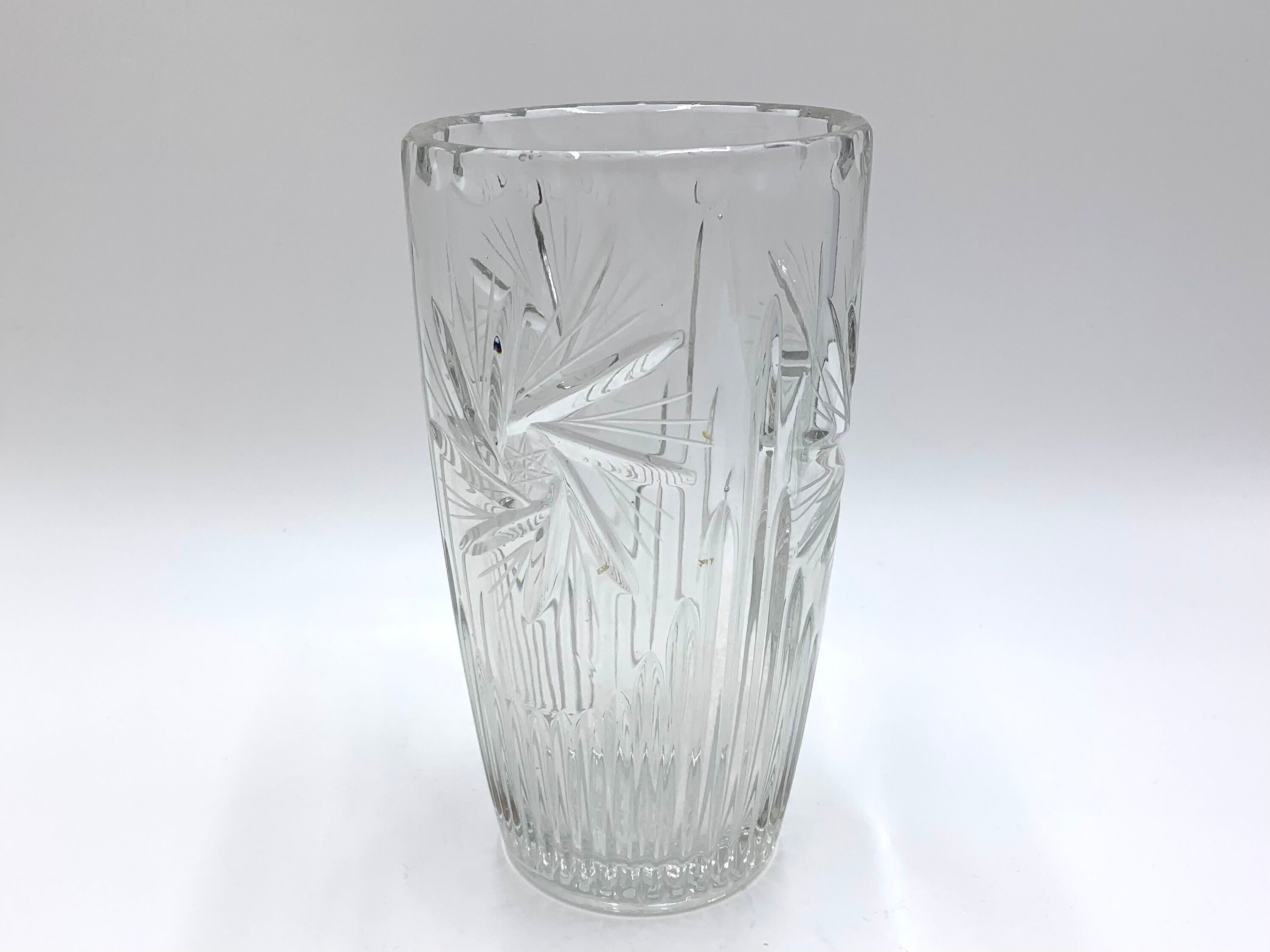 Crystal Vase, Poland, 1960s