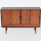 Gunni Omann highboard model 13 in rosewood Omann Jun Denmark 1960