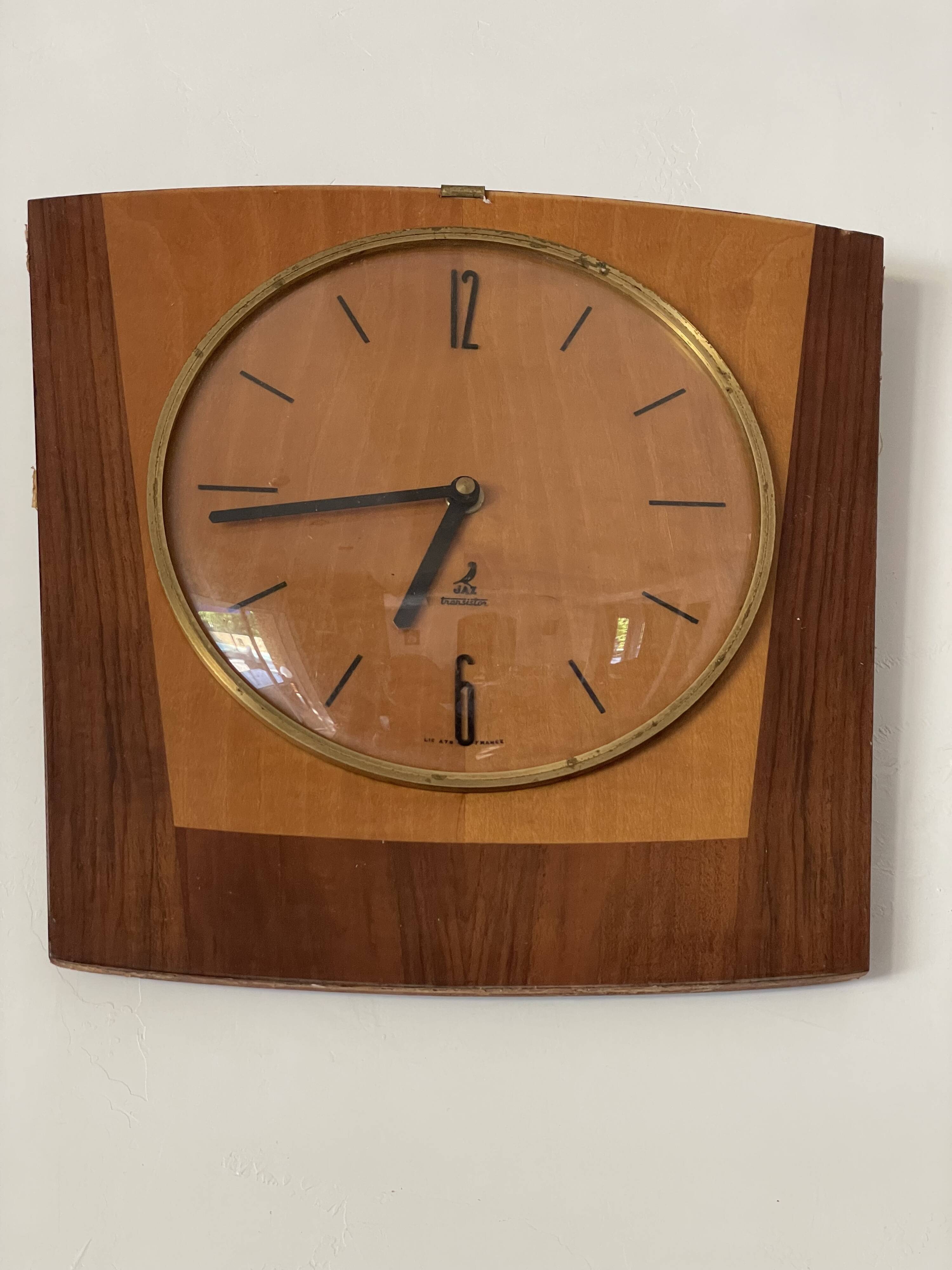 Vintage wall clock JAZ