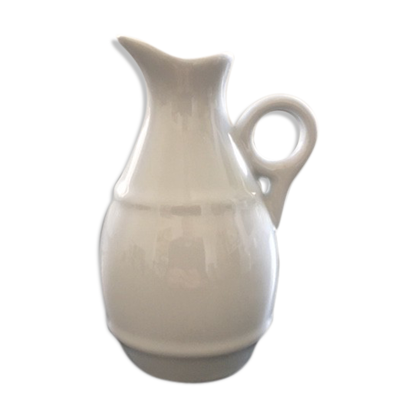 White pitcher