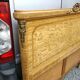 Antique style headboard