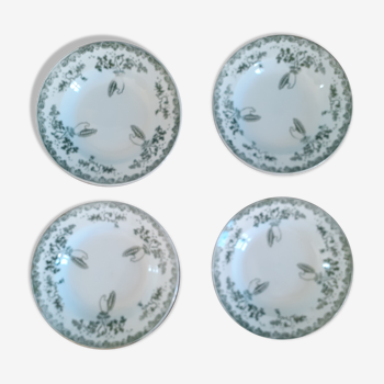 Set de 4 assiettes modern style