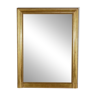 Gilded Wood Fireplace Mirror – Mid 19th Century