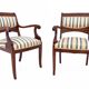 Armchairs, Northern Europe, circa 1890. After renovation.