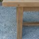 Farm table in solid cherry