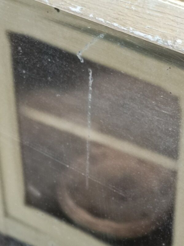 Mirror in gilded wood 43x51cm