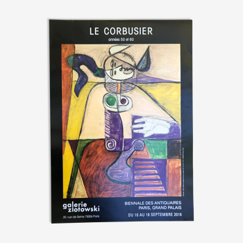 Le Corbusier Minotaure Original Offset LithographIe Galerie Zlotowski Paris 2016