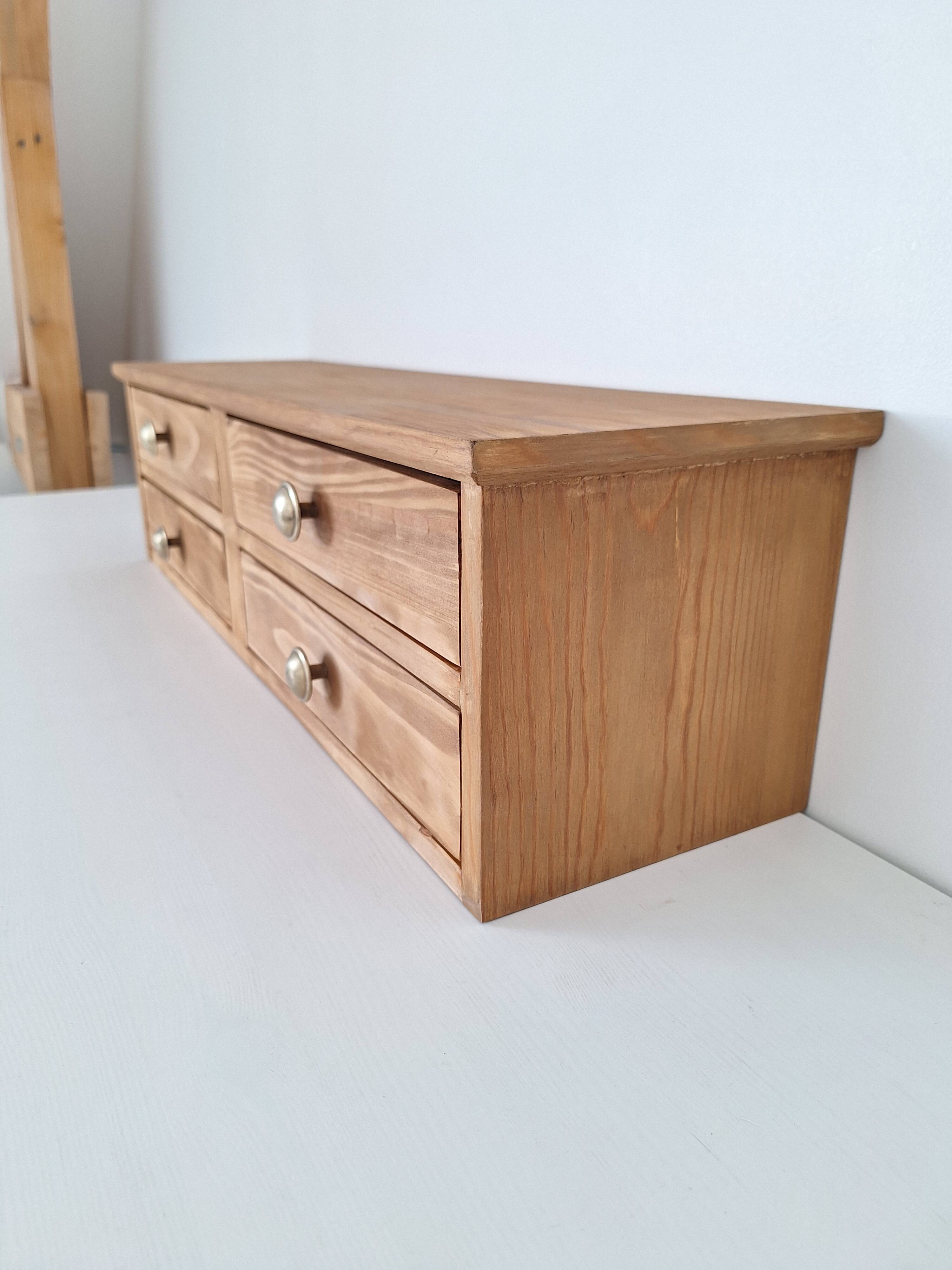 Vintage wooden shelf