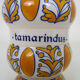 Old apothecary pot, Tamarindus ceramic medicine jar. Year 70 80