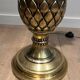 Pineapple floor lamp in brass
