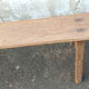 Oak farm bench