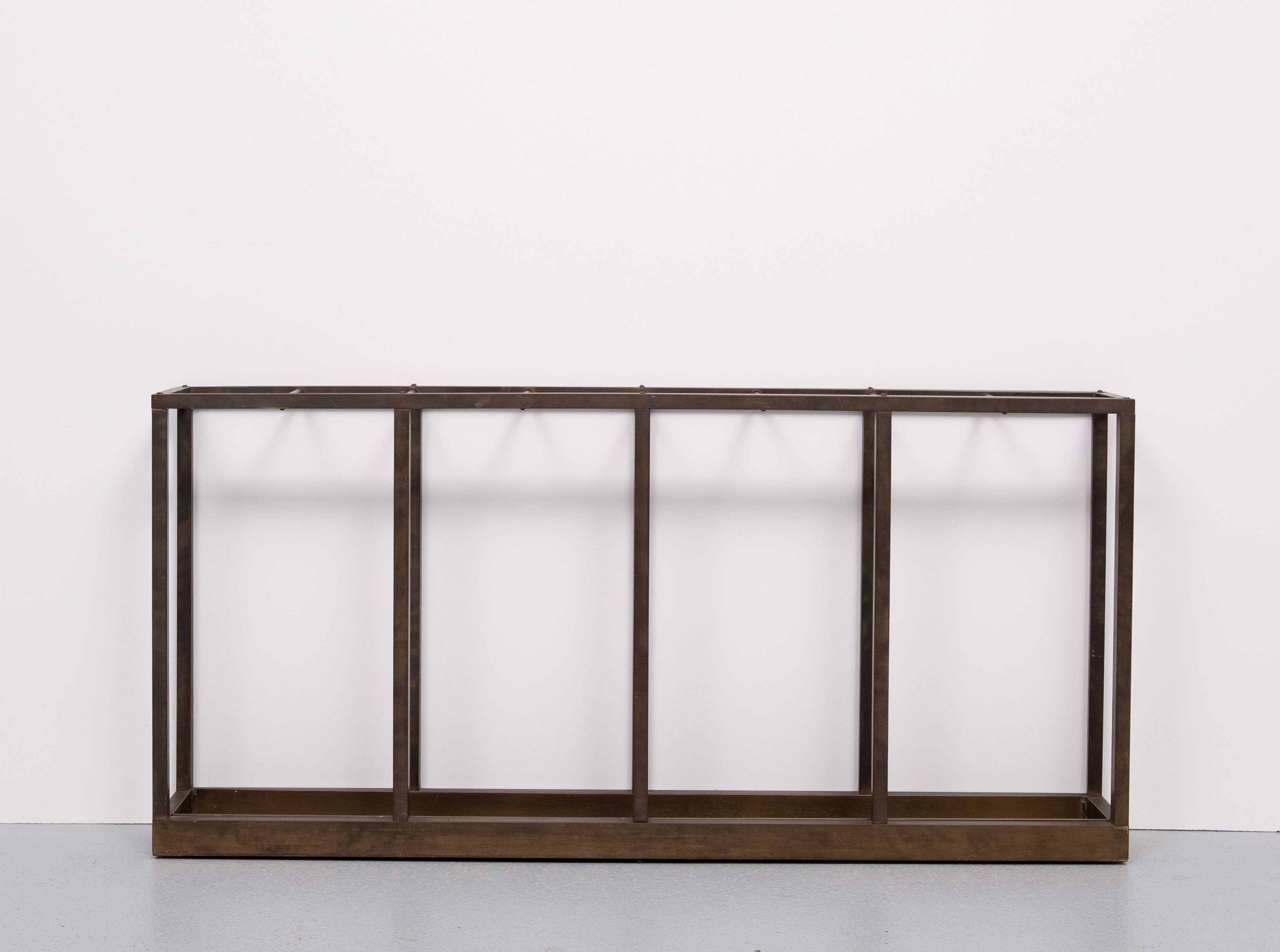 Art deco Brass Umbrella and walking stick stand 1930s Holland