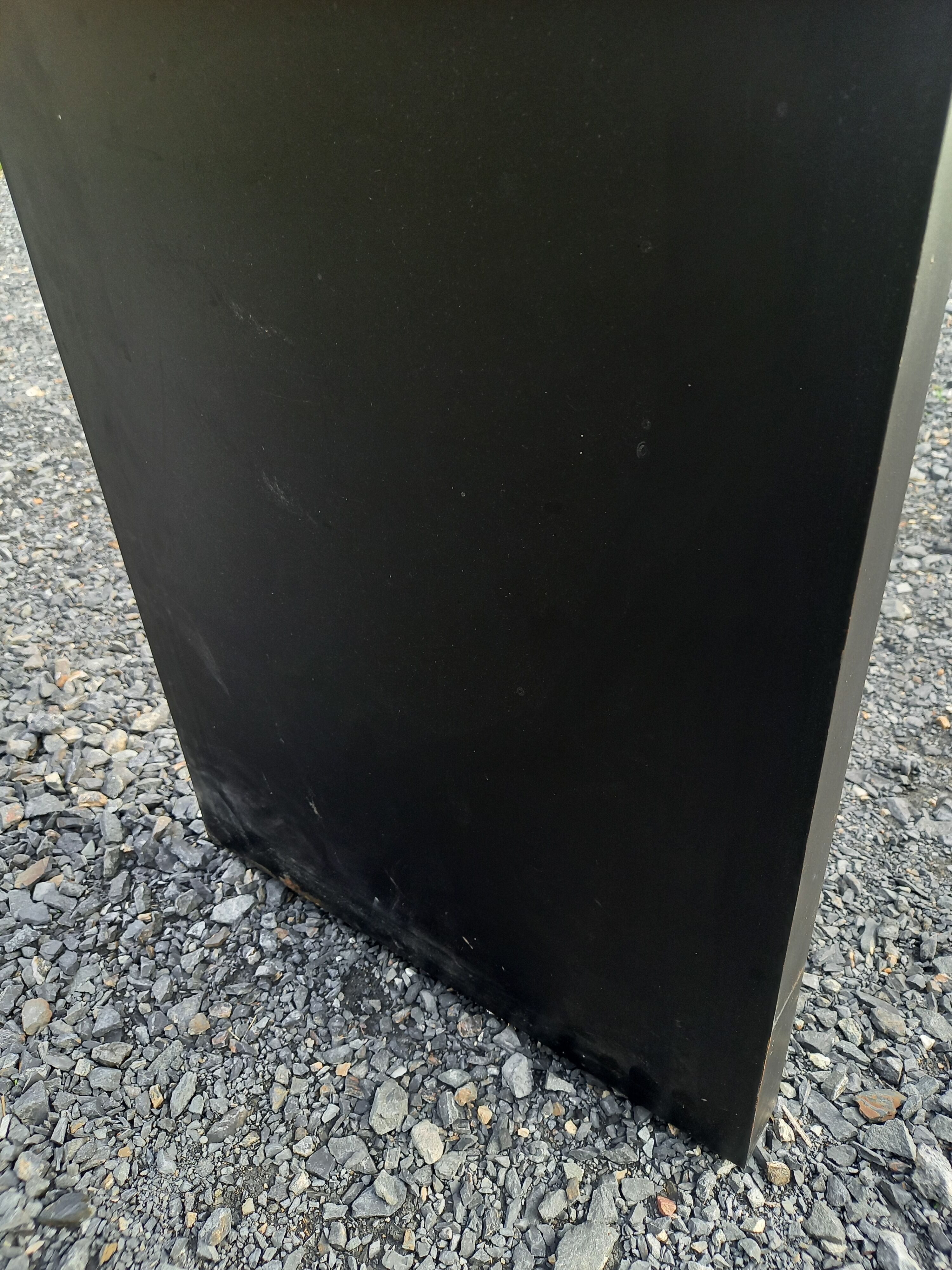 Metal industrial console