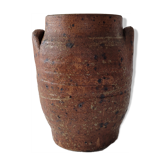 Vase jarre en grès artisanal