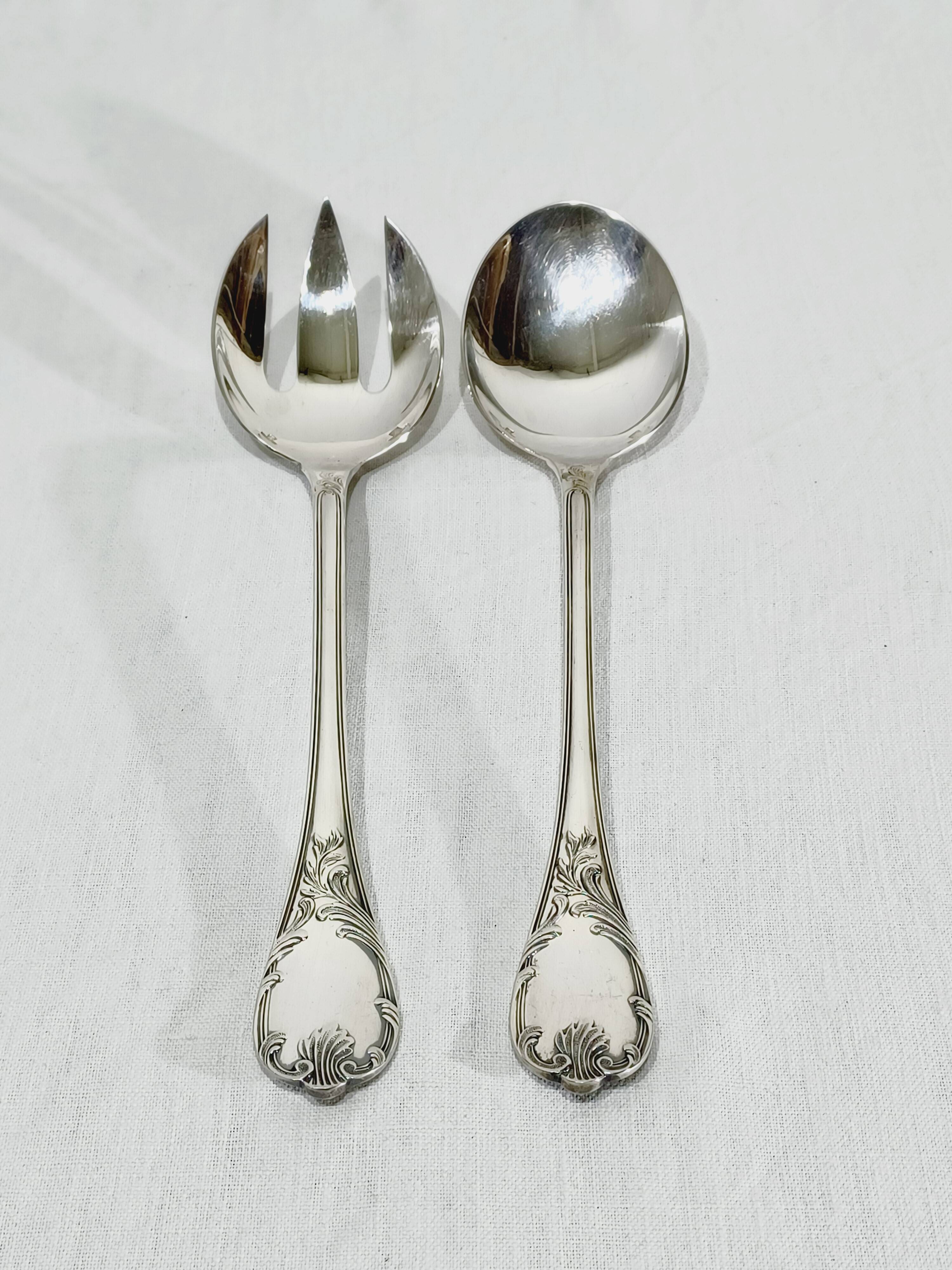 Christofle – Marly model salad cutlery