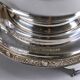 Elegant vintage teapot and support, Silver Plate, Old Sheffield, 19th century