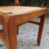 4 chaises paillées