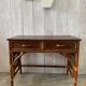 Rattan console/desk
