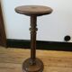 Elegant solid wood plant holder