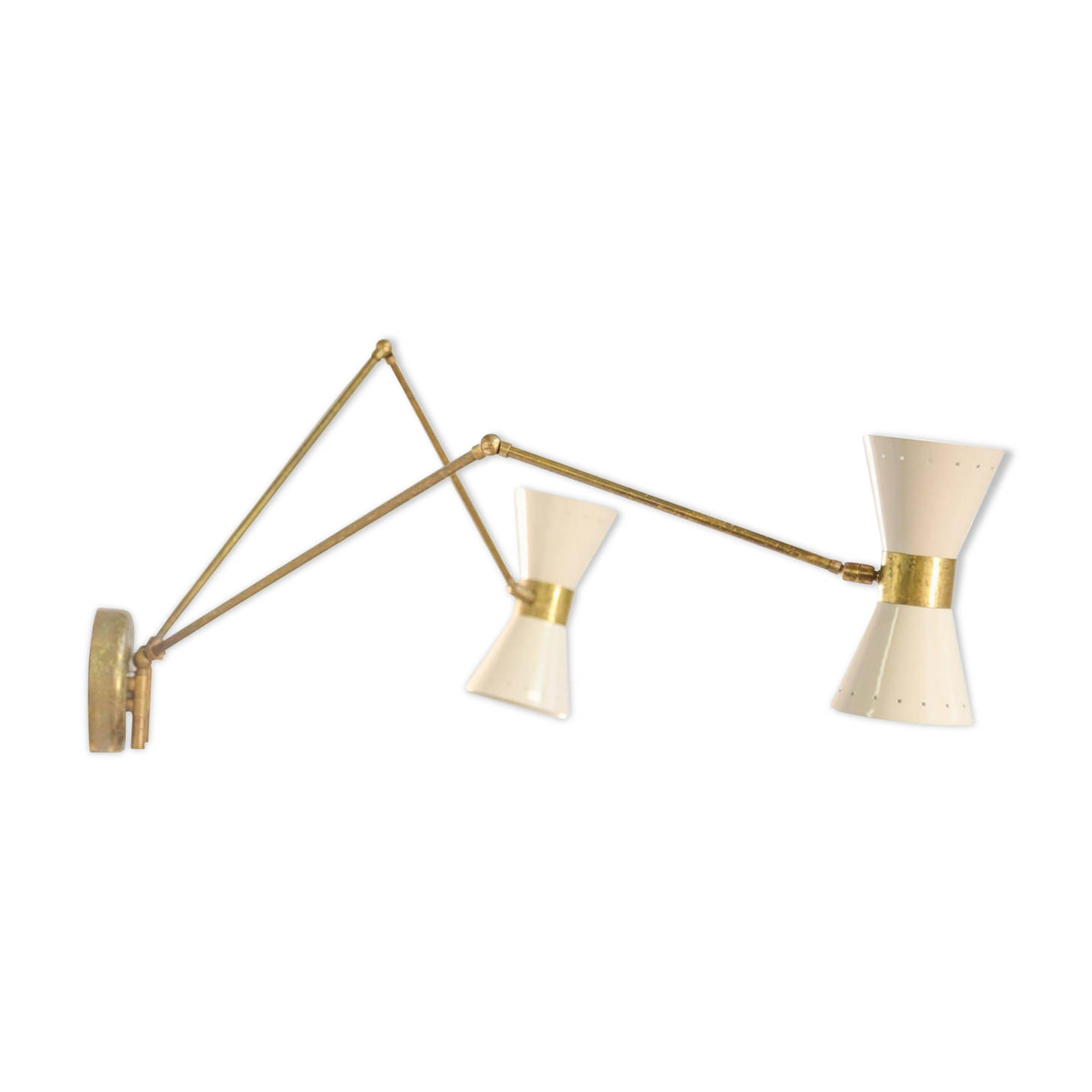 Wall lamp in the style of Italian creations of the 50s